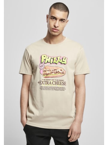 Mister Tee T-Shirt "Philly Sandwich Tee" in Beige