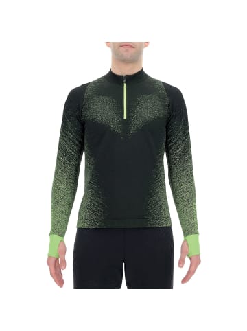 UYN M EXCELERATILONGSLEEVE ZIP in Nachtschwarz
