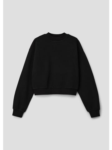 s.Oliver Sweatshirt langarm in Schwarz