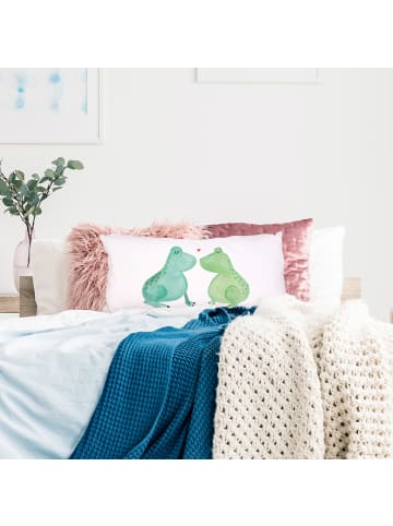 Mr. & Mrs. Panda Kuschelkissen Frosch Liebe ohne Spruch in Weiß