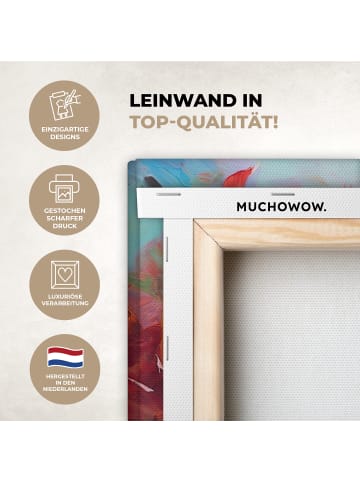 MuchoWow Leinwand bilder Abstrakte Farbexplosion (BxH)