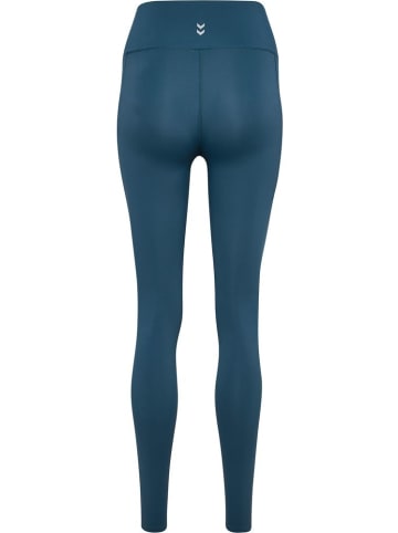 Hummel Leggings "Hiit Intensity High Waist Tights" in Blau