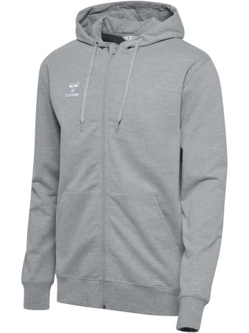 Hummel Reißverschluss Jacke Hmlgo Herren in GREY MELANGE