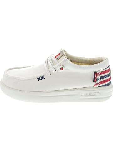 Fusion sportlicher Schnürer Weiß