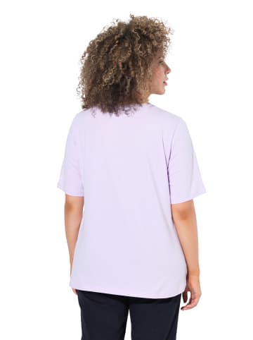 Ulla Popken Shirt in lavendel
