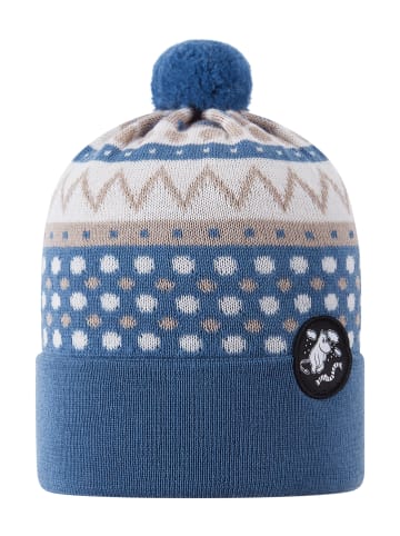 Reima Beanie Mütze " Moomin Flinga " in Blue Ocean