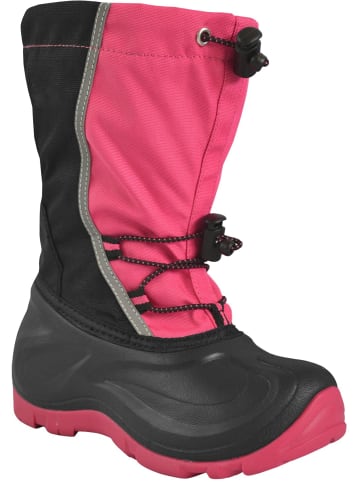 Normani Outdoor Sports Kinder Winterstiefel für Mädchen in Fuchsia/Schwarz