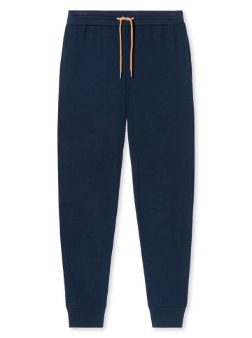 Schiesser Pyjamahose Mix & Relax in Blau