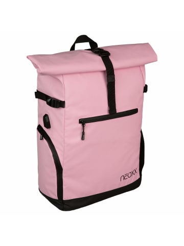 neoxx VIBE Roll Top - Rucksack 15" 45 cm USB (urban) in candy