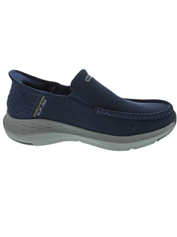 Skechers Slip-Ins: Parson Ralven Slipper Blau