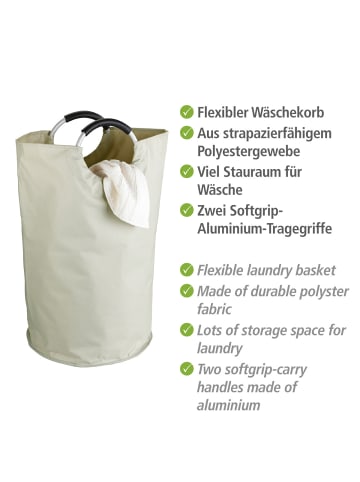 Wenko Wäschesammler Jumbo Stone, Wäschesammler Mod. Jumbo Stone in Beige