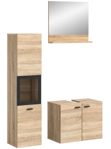 ebuy24 Badmöbelset Boston Eiche 102 x 33 cm