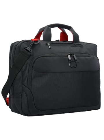 Delsey Parvis Aktentasche 39 cm Laptopfach in schwarz