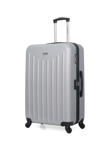 American Travel Großer Koffer BROOKLYN in Grau (95L)