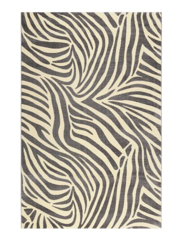 Wecon Home Teppich Zebra in grau/creme