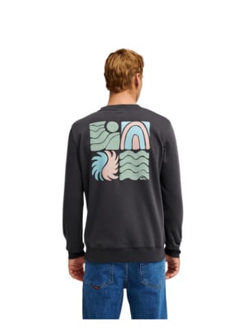 Quicksilver Sweatshirt in Asphalt