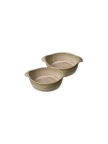 Ritzenhoff & Breker 2er Set Auflaufformen rund Tortosa 22 x 17 cm braun in braun