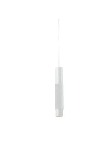 s.LUCE Hängelampe Crutch mit Deko Zylinder in Weiß