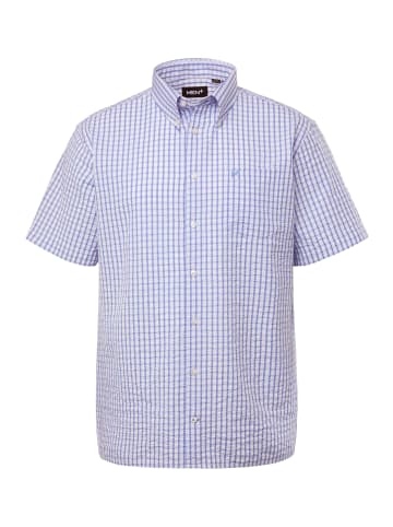 Men Plus Hemd in hellblau