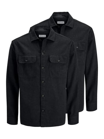 Jack & Jones Hemdjacke / Overshirt Charge in Schwarz