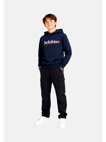 JACK & JONES Junior Hoodie 'Tom' in blau