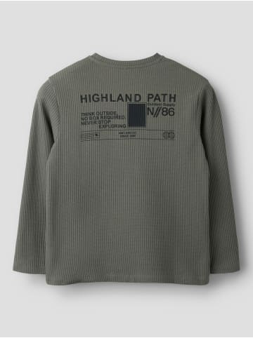 name it Oberteil mit langen Ärmeln in Castor Gray1