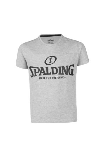 Spalding T-Shirt Essential Logo in grau