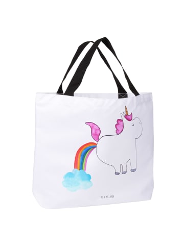 Mr. & Mrs. Panda Beutel Einhorn Pupsen ohne Spruch in Weiß