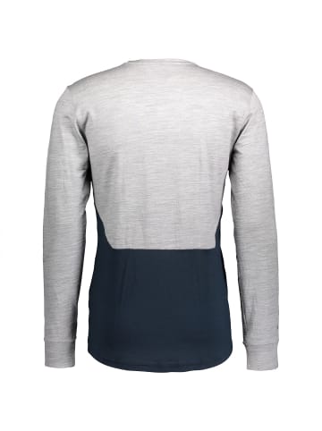SCOTT Unterhemd M DEFINED MERINO L/SL SHIRT in Marine