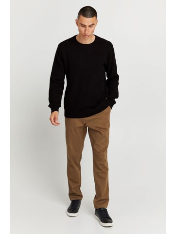 !SOLID Strickpullover SDClive LS 21107143  Moderner Strickpullover in Schwarz