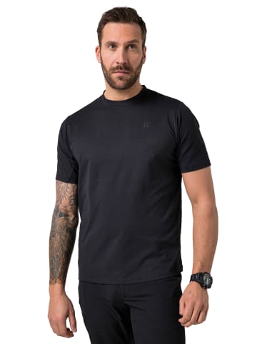 JP1880 Kurzarm T-Shirt in schwarz