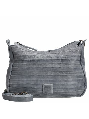 FREDs BRUDER Layer Likely - Umhängetasche 38 cm (black) in sky blue