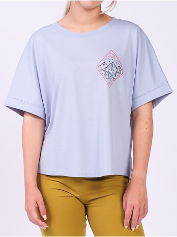 wat? Apparel T-Shirt Explore in Serene Blue