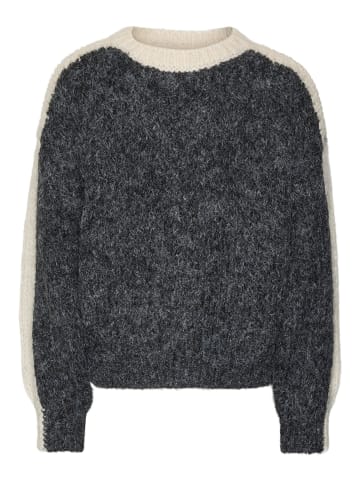 Vero Moda Girl Strickpullover in Dark Grey Melange