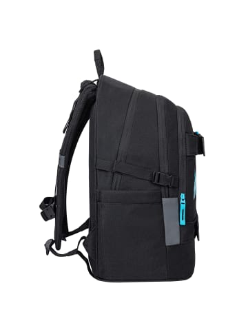 BAAGL 3-tlg. Set: Schulrucksack Skate in Schwarz Fortnite Blue
