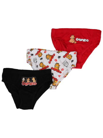 Paramount Unterhose Garfield in rot weiß schwarz