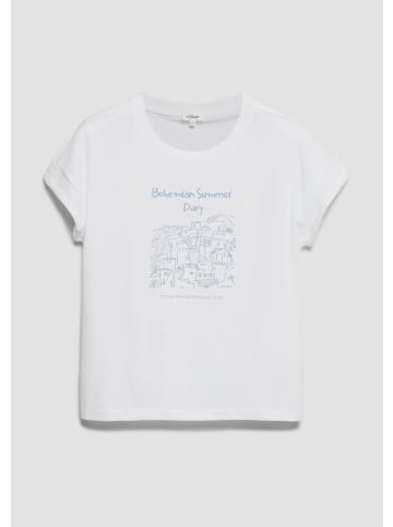s.Oliver T-Shirt in 01D0_weiß