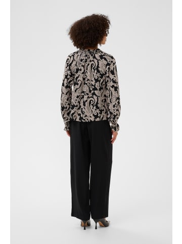 Cream Bluse langarm CRLucy Regular fit in Pitch Black Paisley