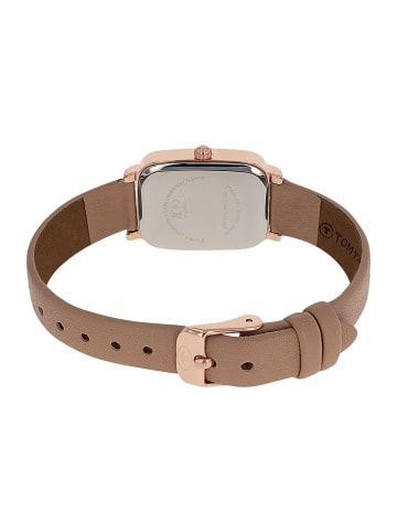 Tom Tailor Quarzuhr Alloy/Edelstahl, IP gold in Rosefarben