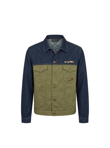 Mr&Mrs Italy Blau Baumwolle Herren Jacke