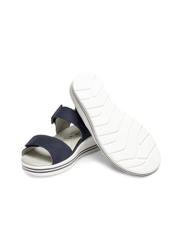 VITAFORM Nubukleder Sandalen in marine