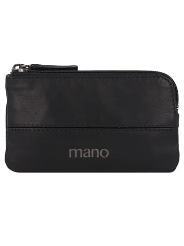 mano Don Romeo Schlüsseletui Leder 11,5 cm in schwarz