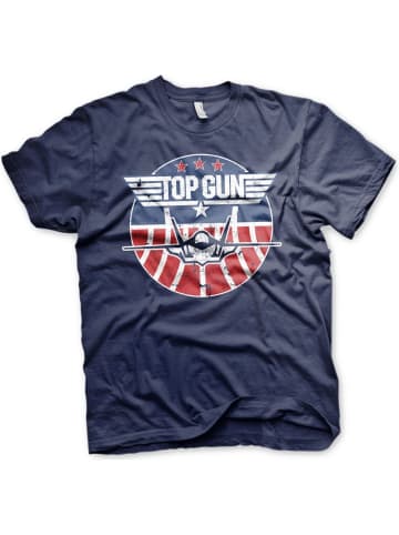 TOP GUN T-Shirt in Blau