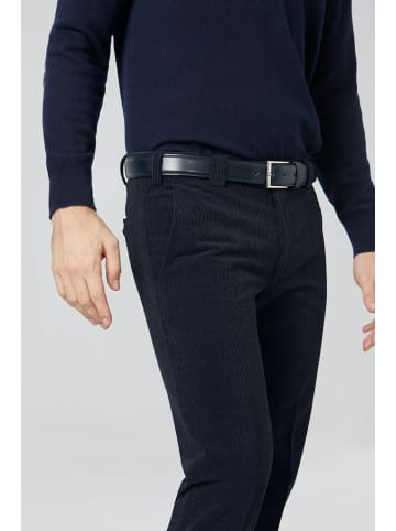 Meyer Chino für Herren in dunkel-blau