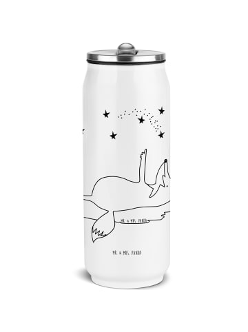 Mr. & Mrs. Panda Getränkedosen Trinkflasche Fuchs Sterne ohne Sp... in Weiß