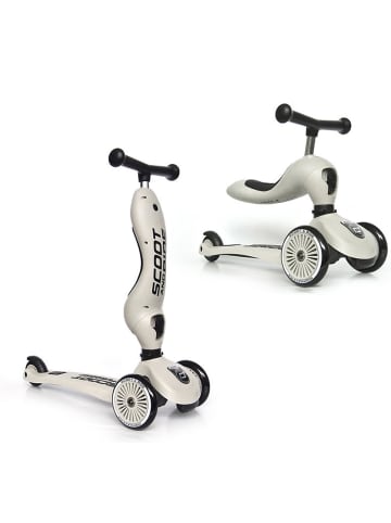 Scoot & Ride Scoot&Ride Highwaykick 1 Rutscherfahrzeug inkl. Helm - Farbe: Steel - Farbe: Ash