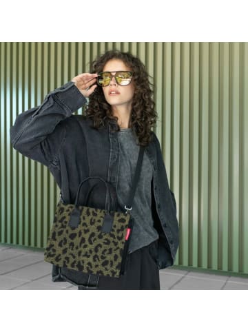 Reisenthel Daily Shopper - Shopper XS 27 cm (leo vanilla) in teddy leo olive