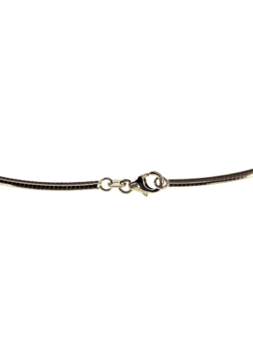 Schmuckador Halsreif Omega in silber