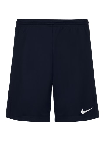 Nike Performance Trainingsshorts Park III in dunkelblau / weiß