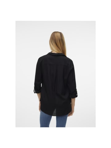Vero Moda Langarmbluse in Black